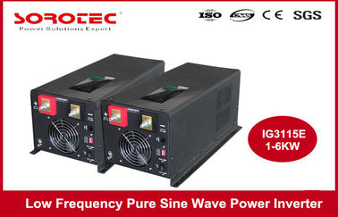 Low Frequency 5000 Watt  Power Inverters 8V 120V with Bypass , ISO9000 Standard