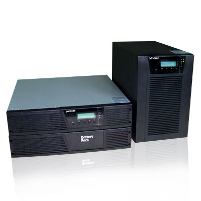 China Critical 50HZ High Frequency online UPS with 1KVA / 900W transfer to bypass ， HP9117C factory