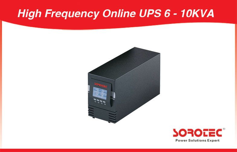 LCD 50Hz / 60Hz High Frequency Online UPS 3KVA / 2.1KW for Office