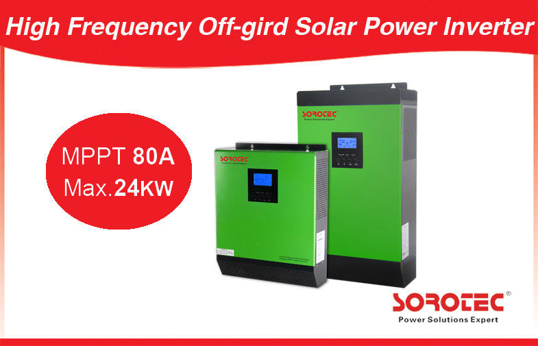 Overload Protection Mini 24Vdc Solar Power Inverters 2400W 3000VA 48V