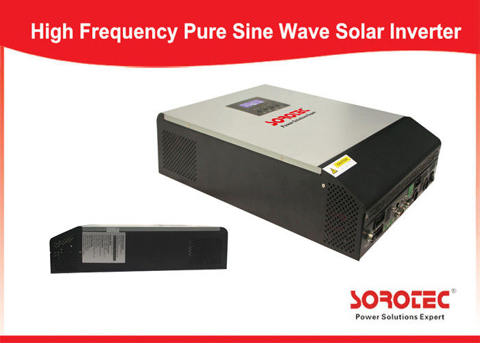 Single Phase Output Up To 24kw Grid Tie Power Inverter Pure Lcd Display Loads