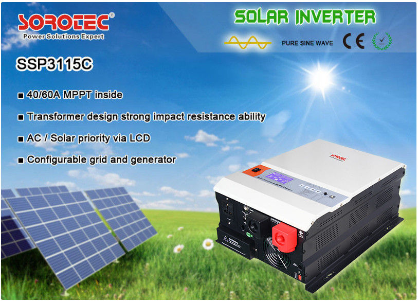 Off Grid 1 - 10KW 6000W 24V Solar Power Inverters System ISO9000