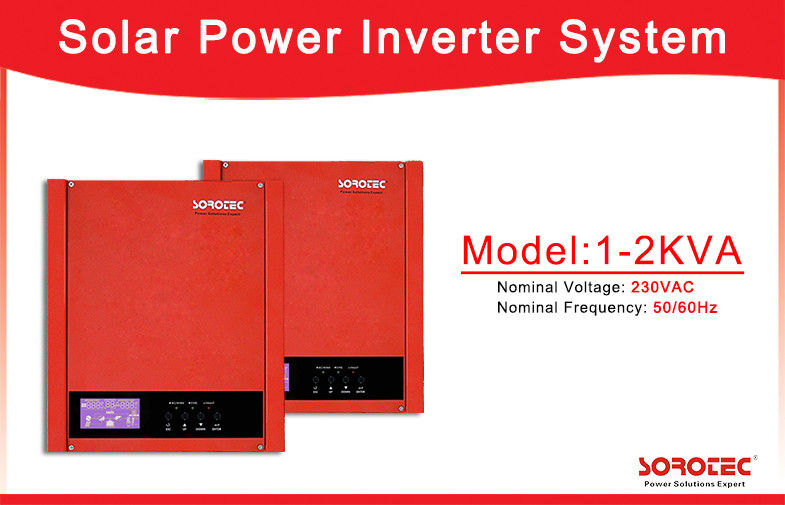 High Frequency 50Hz/60Hz Solar Power Inverters with Over-load Protection