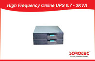 Nominal  Voltage option Rack Mount UPS , High Frequency Online UPS 0.7 - 3KVA
