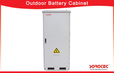 IP55 Waterproof Solar Battery Cabinet /  Outdoor Equipment Cabinet Saving Energy