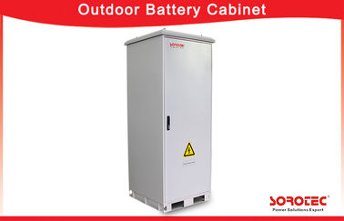 Outdoor IP55 Waterproof Battery Cabinet with Heat Exchanger for Telecom