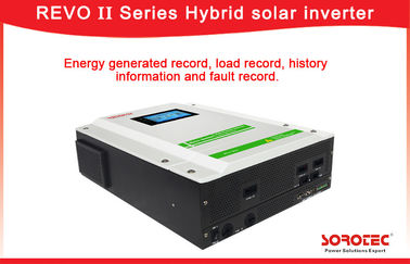 Hybrid Solar Energy Storage Inverter 220 / 230 / 240 VAC Series With Battery Connected