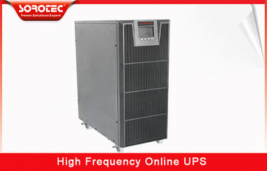 ECO mode High Frequency Online UPS efficiency up to 98% , 3 phase ups Factor 0.9