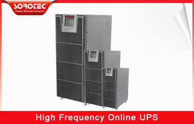 ECO mode High Frequency Online UPS efficiency up to 98% , 3 phase ups Factor 0.9