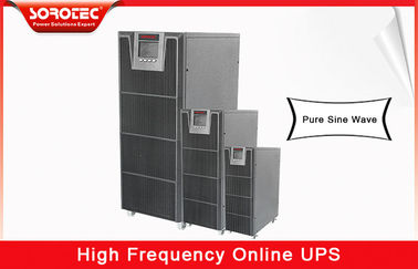 1Ph in / 1Ph out online High Frequency Ups with Large LCD display , RS232 / SNMP / USB Optional