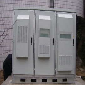 Ip55 Metal Electrical Outdoor Battery Cabinet , Plant Power Outdoor Cabinet