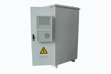 Ip55 Metal Electrical Outdoor Battery Cabinet , Plant Power Outdoor Cabinet