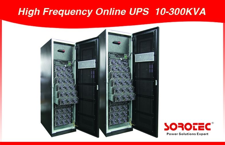 10KVA~800KVA Three Phase Modular UPS High Frequency Online UPS with Monitoring System