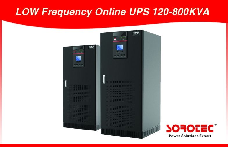 AC- DC - AC High Power Three Phase Low Frequency Online UPS 10-800KVA 380VAC