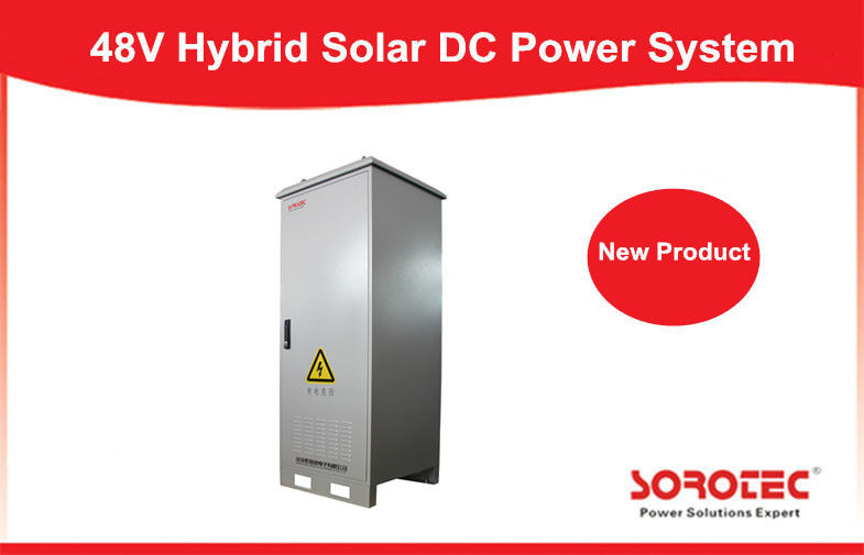 Outdoor Stable 48V DC Power Supply , solar dc Power system for Telecom Tower, Remote Monitoring