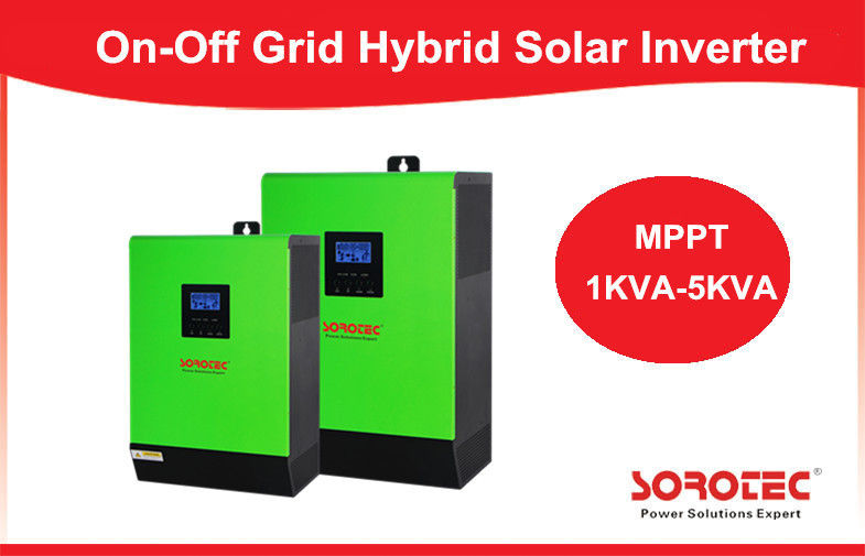 Hybrid On Off Grid Solar Power Inverters with 80A MPPT Controller