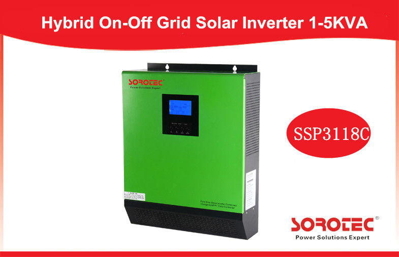 CE ROHS Approval Pure Sine Wave Solar Power Inverters with 50A PWM Solar Charger