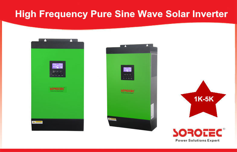 1KVA ~ 5KVA solar inverter system , Hybrid off grid inverter LCD Display