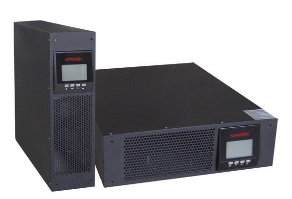 Blue LCD Intelligent Rack Mount UPS For Computer Network System