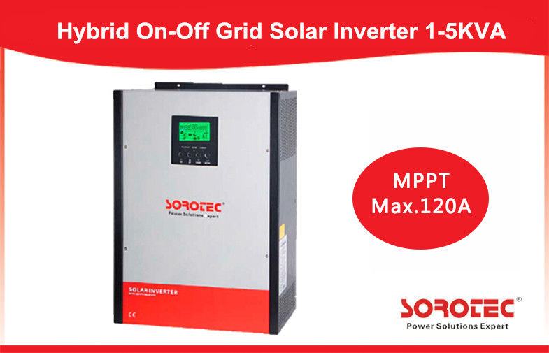 High power On Grid Hybrid Solar Power Inverters Max 120A MPPT Controller