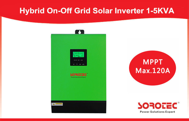 5kva 6000w Solar Power Inverters , off grid power inverter MPPT Controller