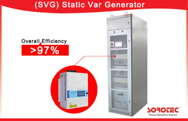 50/60Hz Three phase Balance Static Var Generator SVG with Compact Module Design