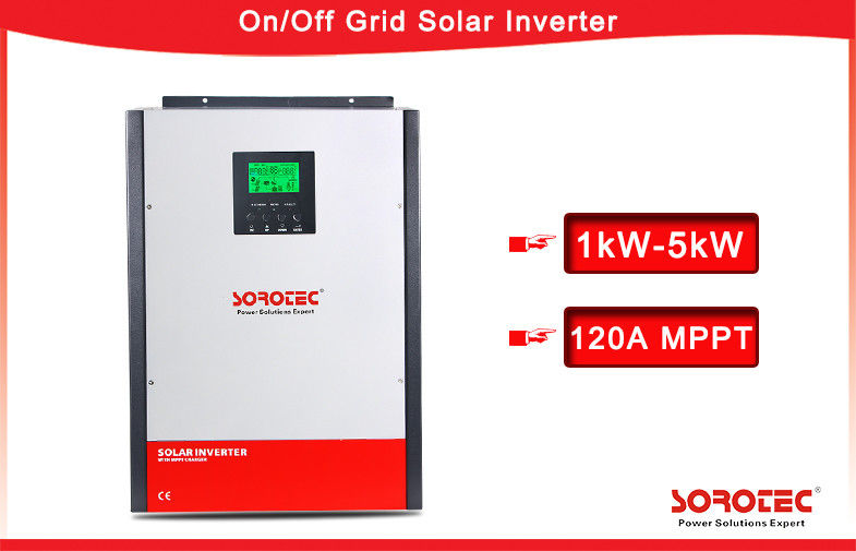 1-5kW On/Off Grid Hybrid Solar Inverter Built-in MPPT Solar Charge Controller