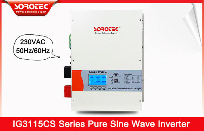 10000W 50Hz / 60Hz Hybrid Solar Energy Storage Inverter With Color Screen