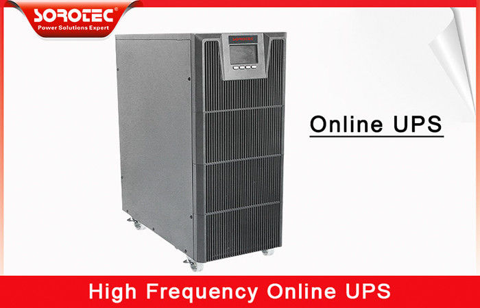 6KVA 5.4KW High Frequency Online UPS Large LCD display and Intelligent Battery Monitors