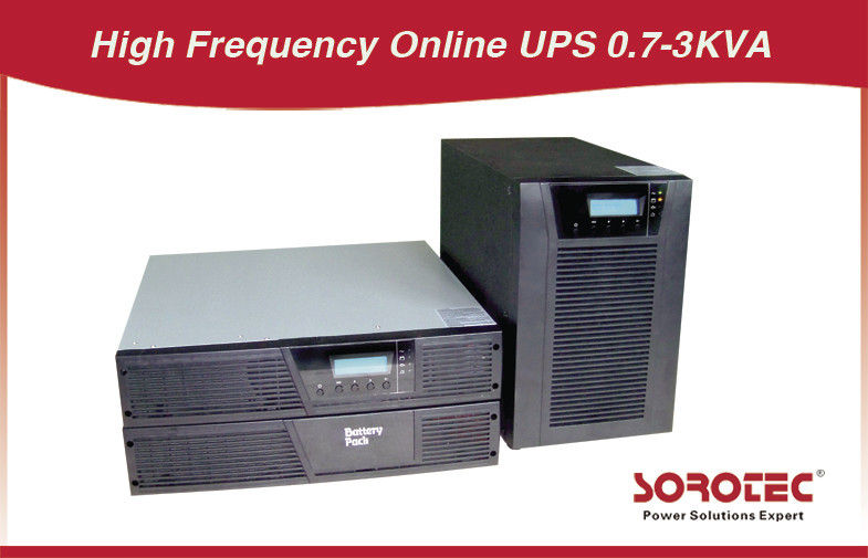 Online UPS uninterruptible power supply rack mountable HP9117C 1-3KVA Output Power Factor 0.9