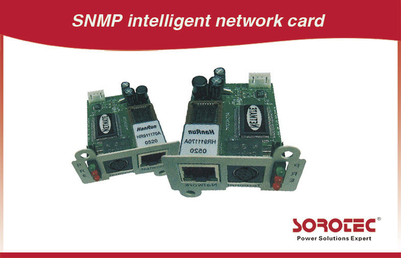 Remote Monitoring UPS Accessories , SNMP / AS400 Card For UPS